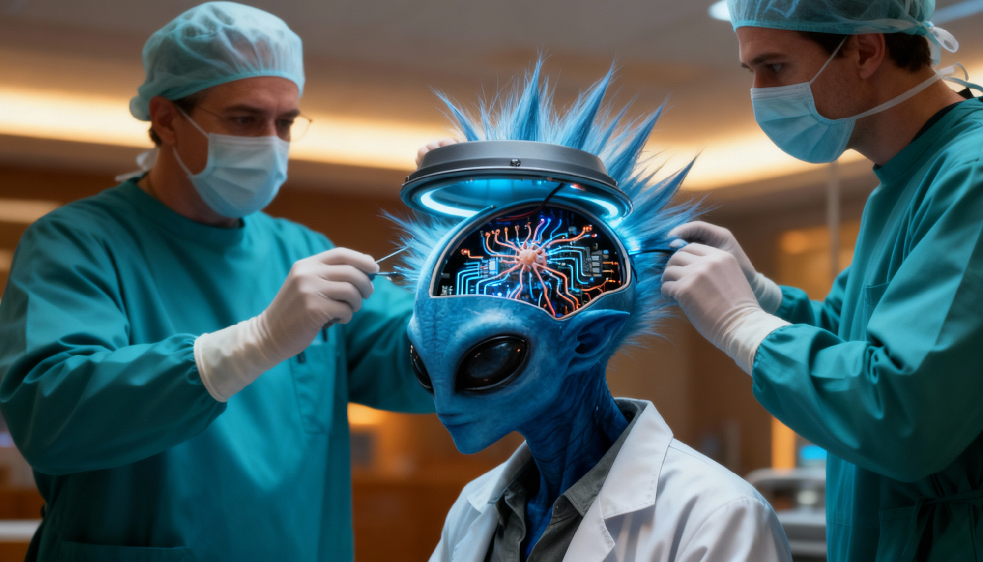 First Contact with Alien Intelligence