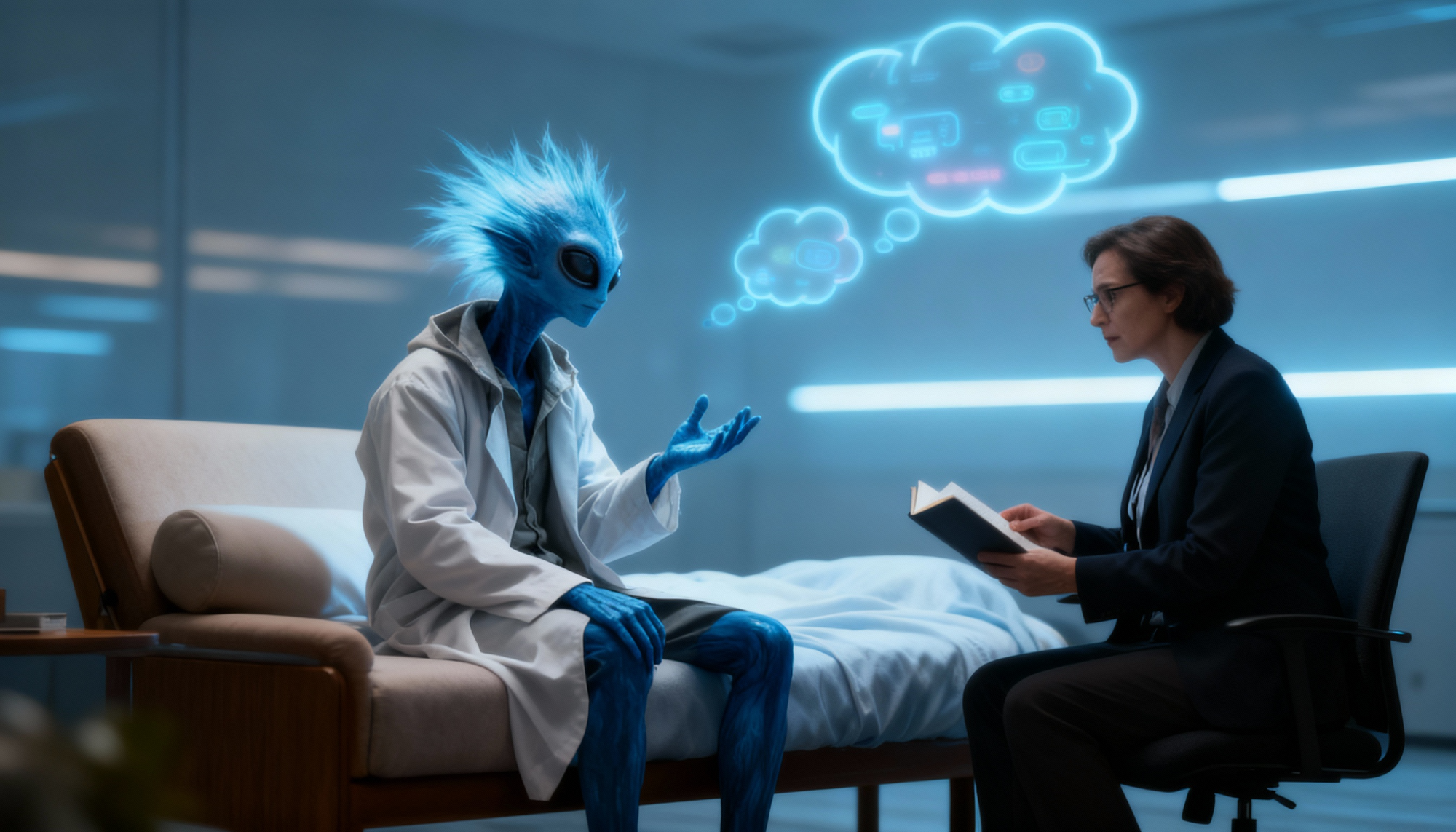 First Contact with Alien Intelligence