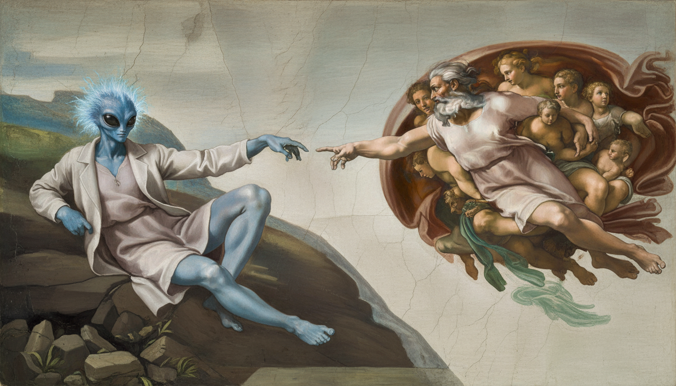 First Contact with Alien Intelligence